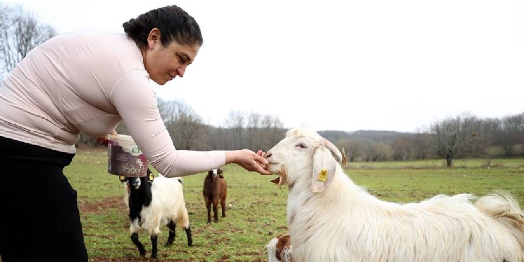 Kamp yapmaya gitti yerleşme kararı aldı: Her şeyi en doğalından elleriyle yapıyor 6